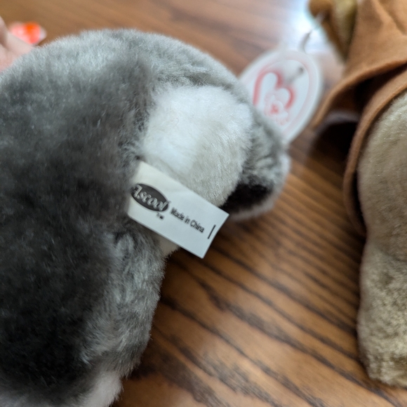 Oz Mate x 2. Kangaroo and Koloa. Plush. Stuffed Animal. Miniatures. - Picture 4 of 6